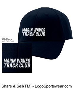 MARIN WAVES NEW ERA - ADJUSTABLE STRUCTURED CAP Design Zoom